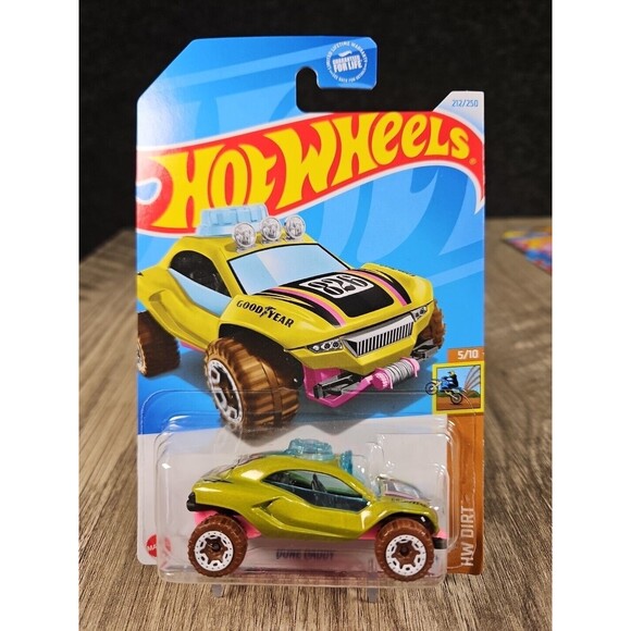 Hot Wheels Other - Hot Wheels Dune Daddy HW Dirt Green & Pink 1:64 Diecast Toy Car 2024